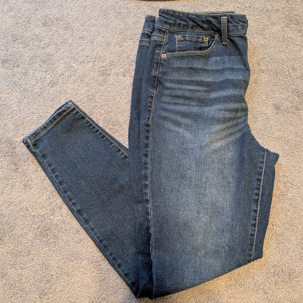 No Boundaries Dark Blue Denim Jeans 11